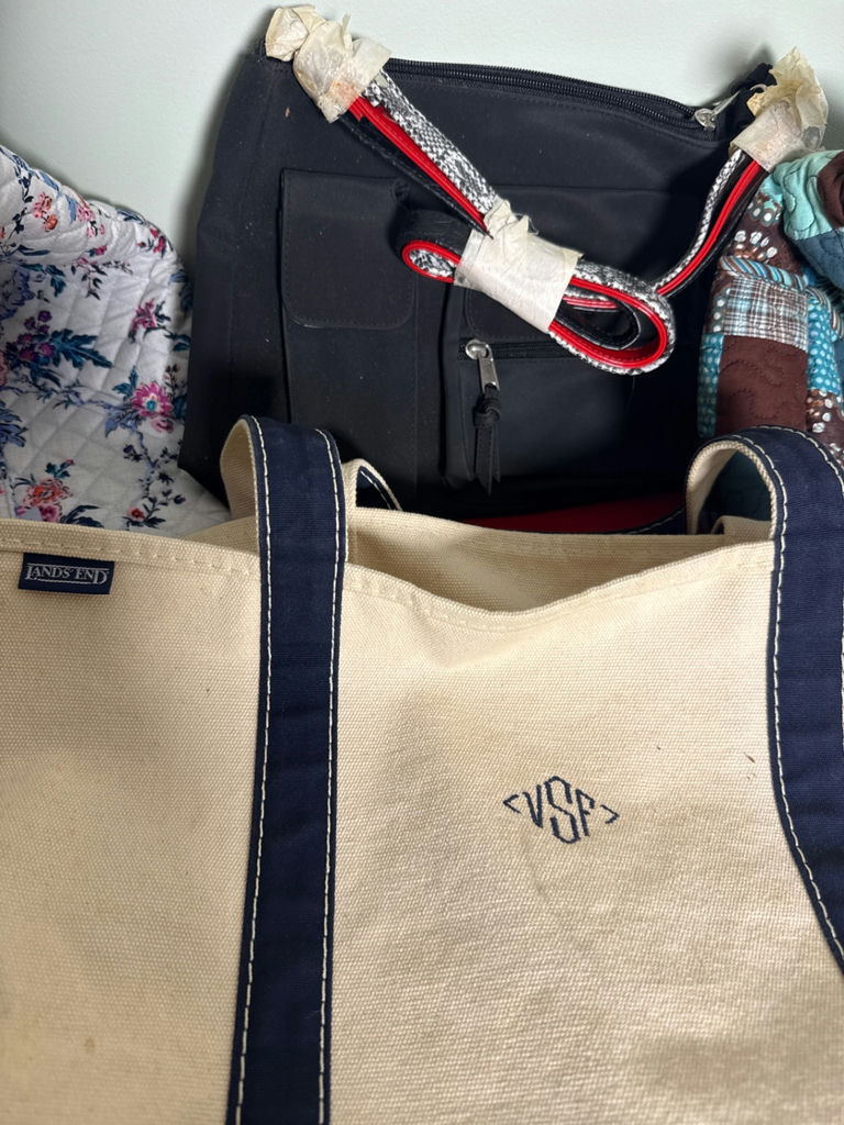 Assorted Tote Bags and Wallet - image 3 of 4