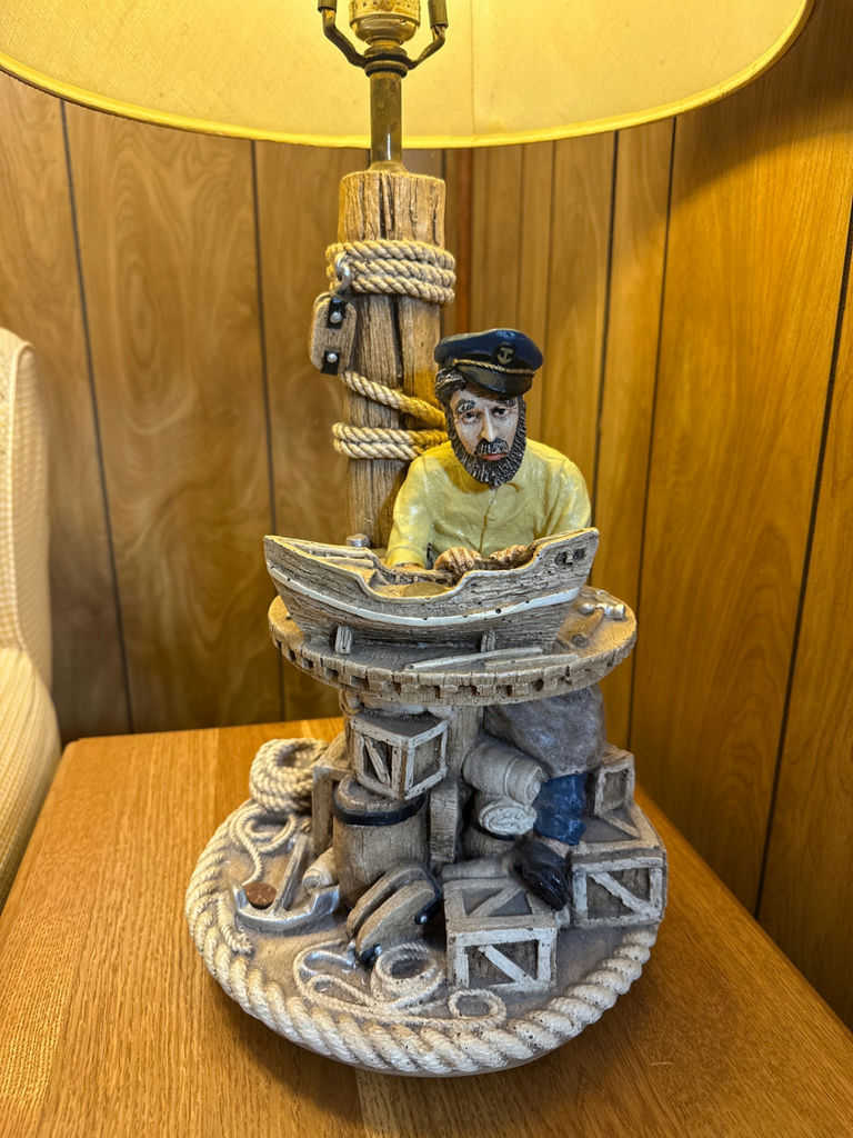 Nautical Fisherman Table Lamp - image 2 of 4
