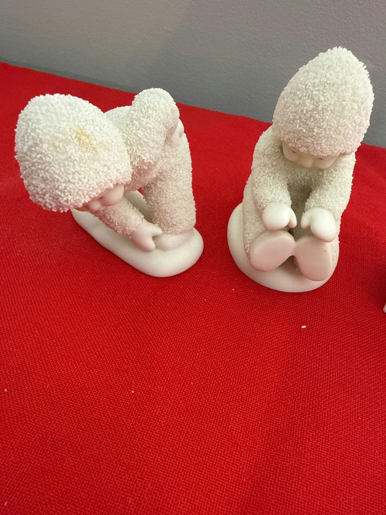 Snow Babies Set of Four Child Figurines - image 3 of 3