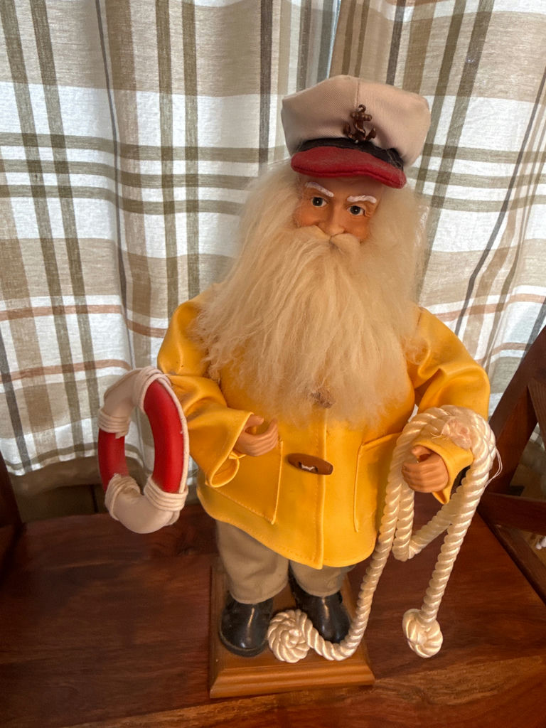 Sailor  Figurine with Rope and Lifebuoy - image 1 of 3