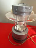 Ceramic Floral Table Lamp and Brookstone Lantern - thumbnail 3 of 3
