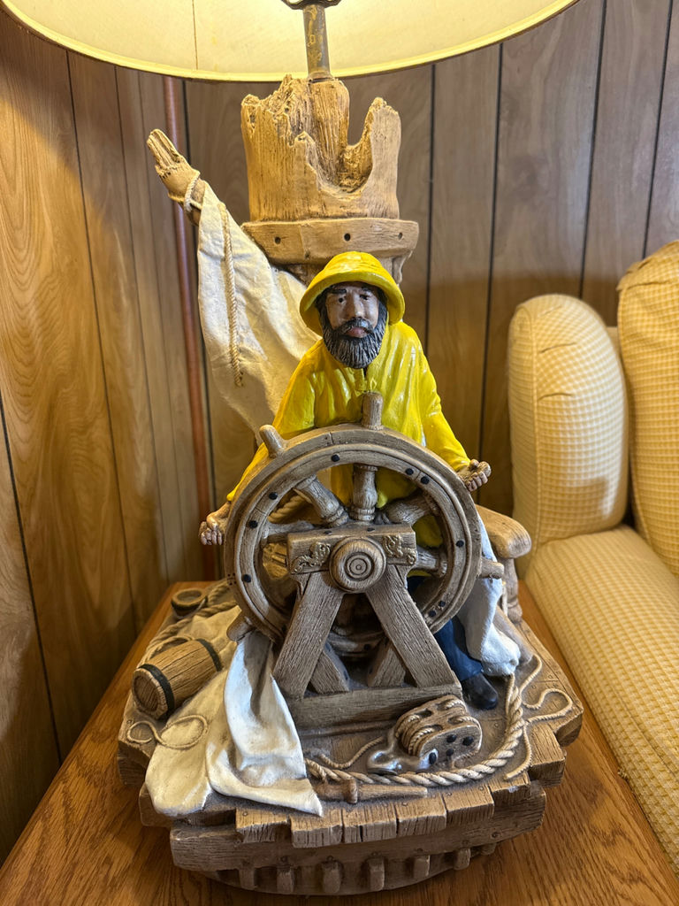 Nautical Fisherman Table Lamp - image 2 of 3