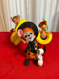 Assorted Annalee  fabric mouse puppets with outfits and accessories - thumbnail 1 of 3
