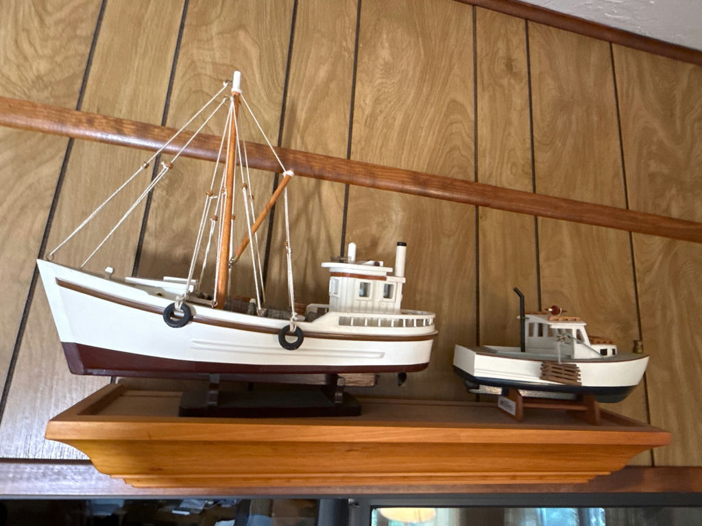 Wooden Model Ship - image 1 of 1