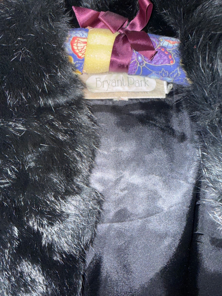 Black Fur Coat - image 2 of 3
