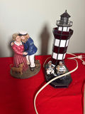 Nautical Figurine and Lighthouse Lamp - thumbnail 1 of 4