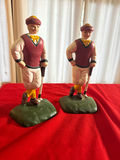 Pair of Golfer Figurines door stoppers - thumbnail 1 of 4