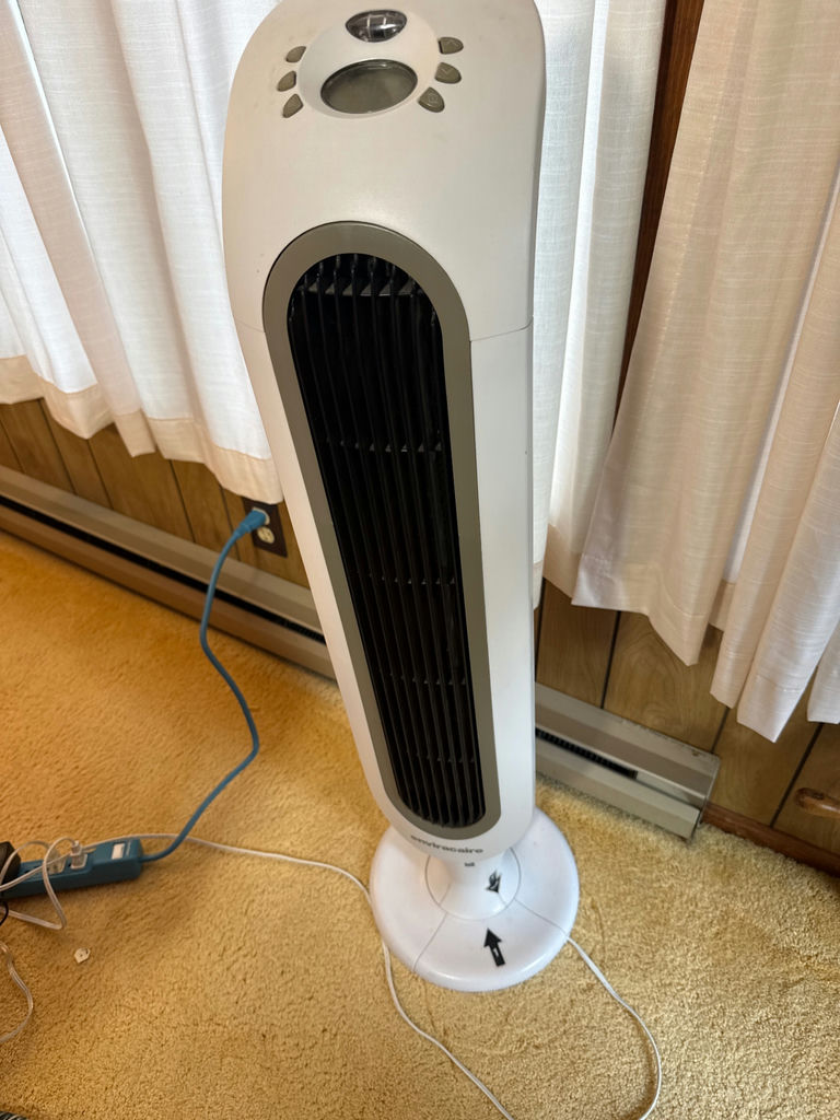 EnviraCare tower space heater - image 1 of 2
