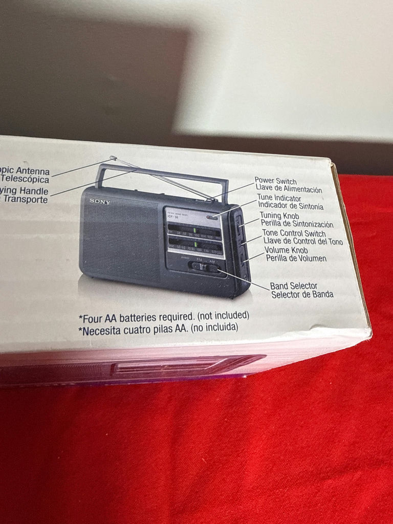Sony FM/AM 2 Band Radio - image 2 of 2
