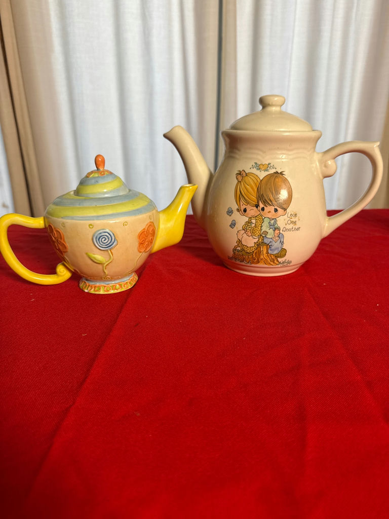 Two Ceramic Teapots - image 1 of 4