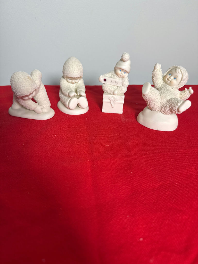 Snow Babies Set of Four Child Figurines - image 1 of 3