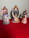 Three Jim Shore Angel Figurines - thumbnail 1 of 5