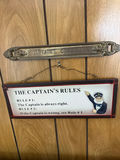 Captain's Quarters Signs - thumbnail 1 of 1