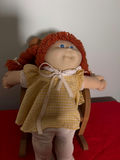 Cabbage Patch Doll and Wooden Rocking Chair - thumbnail 2 of 3