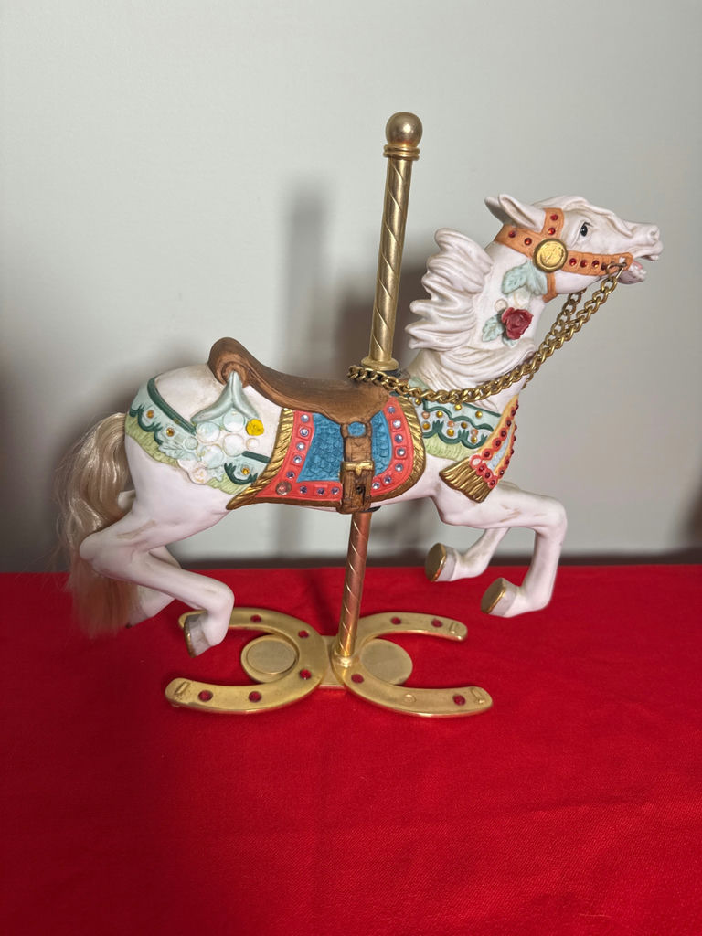 Tobin Praley Decorative Carousel Horse Figurine - image 1 of 3