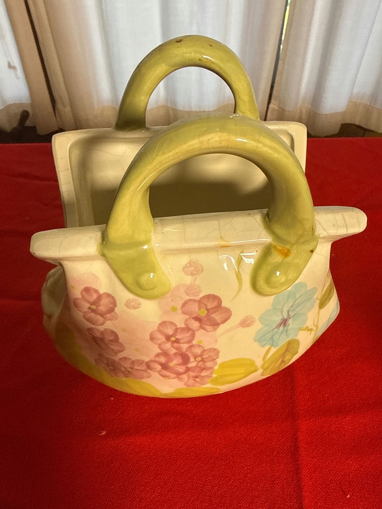 Ceramic Purse-Shaped Container and Cheese Wedge Butter Dish - image 4 of 4