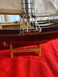 Bluenose Model Sailing Ship - thumbnail 2 of 3