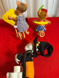 Assorted Annalee fabric mouse puppets with outfits and accessories - thumbnail 3 of 3