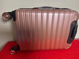 Rose Gold Hard Shell Rolling Suitcase - thumbnail 1 of 3