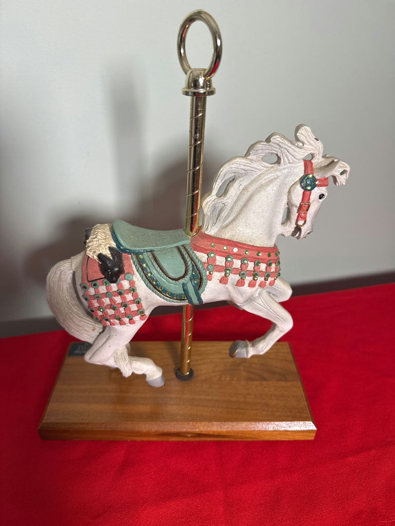 PJ's Carousel Collection Carmel Style Carousel Horse Figurine - image 3 of 3