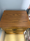 Wooden Two-Drawer Nightstand - located on 2nd floor - thumbnail 2 of 2