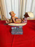 Jim Shore Heartwood Creek Bear Couple Boat Figurine - thumbnail 1 of 3