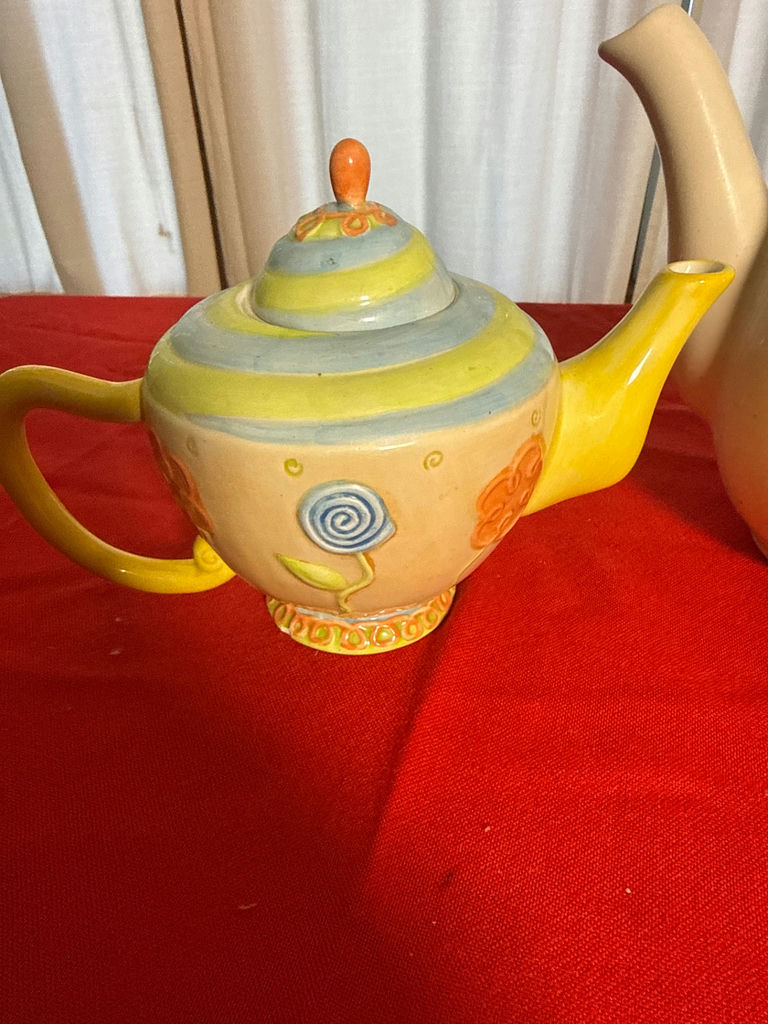 Two Ceramic Teapots - image 2 of 4
