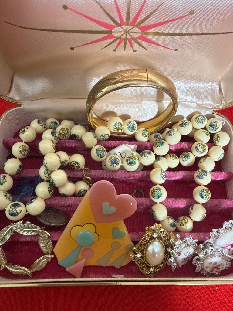 Assorted Vintage Costume Jewelry and Accessories - image 2 of 3