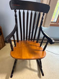 Wooden Windsor-Style Rocking Chair -located on 2nd floor - thumbnail 1 of 3