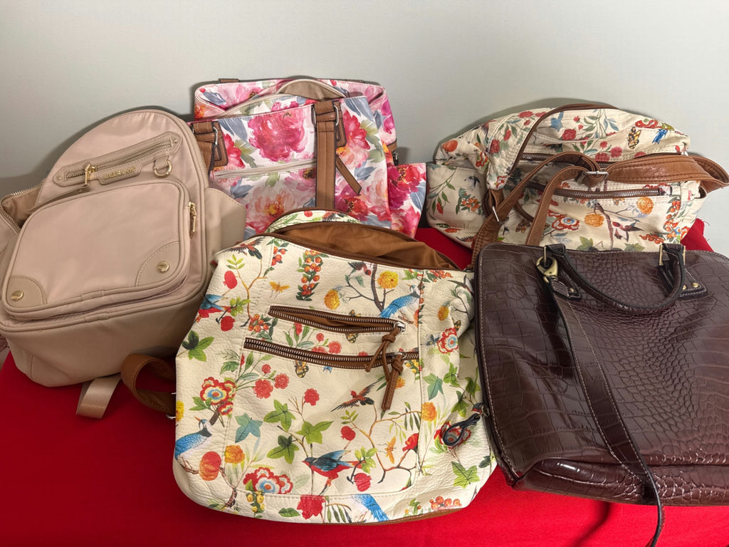 Assorted Handbags and Backpack - image 1 of 6