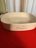 Two Floral Ceramic Baking Dishes - thumbnail 2 of 3