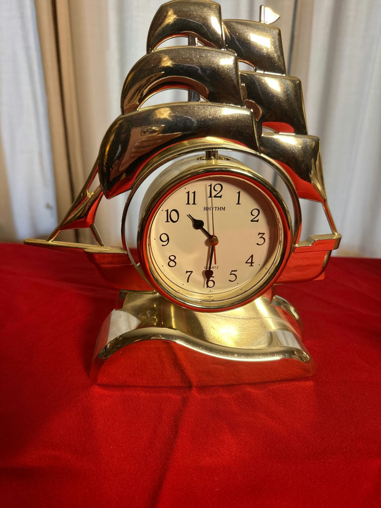 Rhythm Sailboat Quartz Desk Clock - image 1 of 2