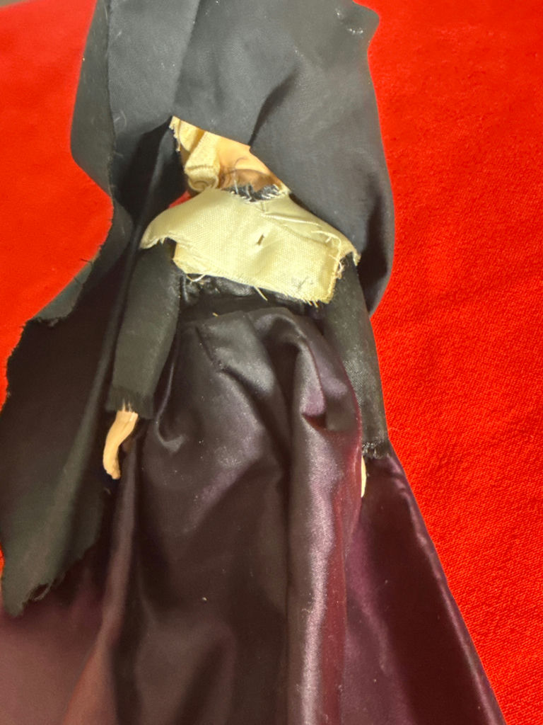 Vintage Cloth and Porcelain Doll - image 3 of 3