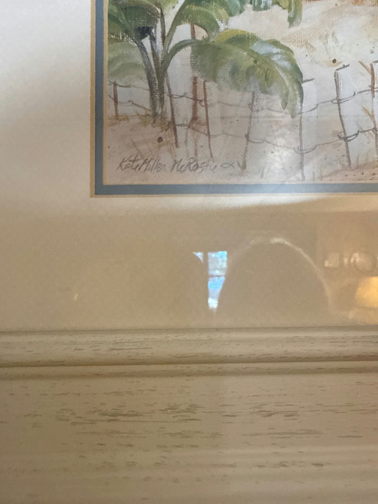 Framed Beach House Coastal Art Print - image 3 of 3