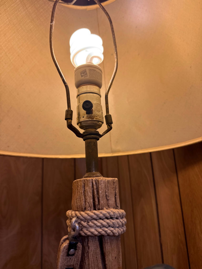 Nautical Fisherman Table Lamp - image 3 of 4
