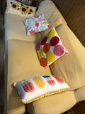 Clayton Marcus Loveseat with Decorative Throw Pillows - thumbnail 2 of 4