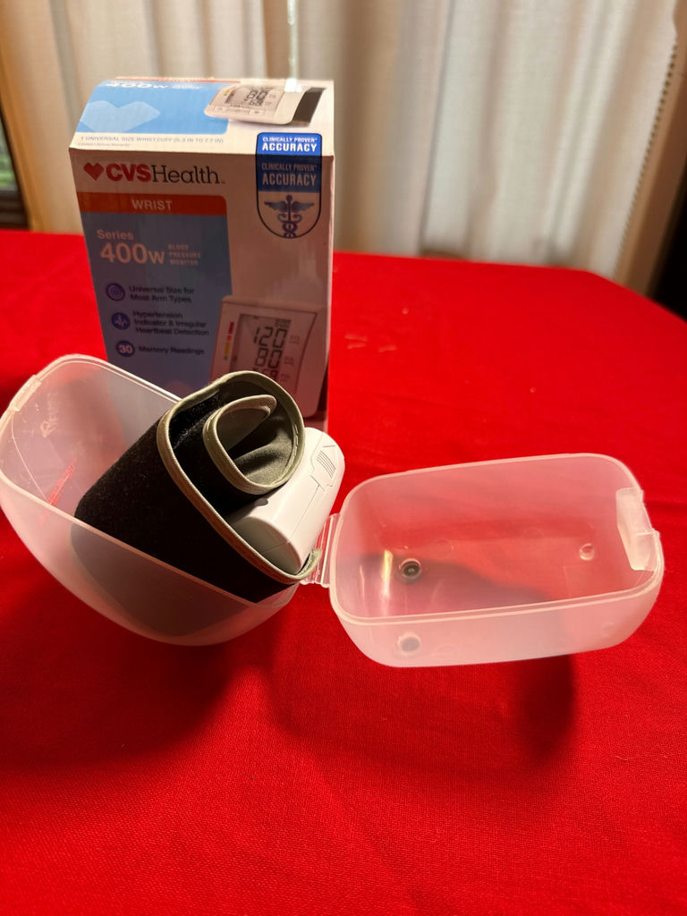 CVS Health Wrist Blood Pressure Monitor with Cuff - image 1 of 2