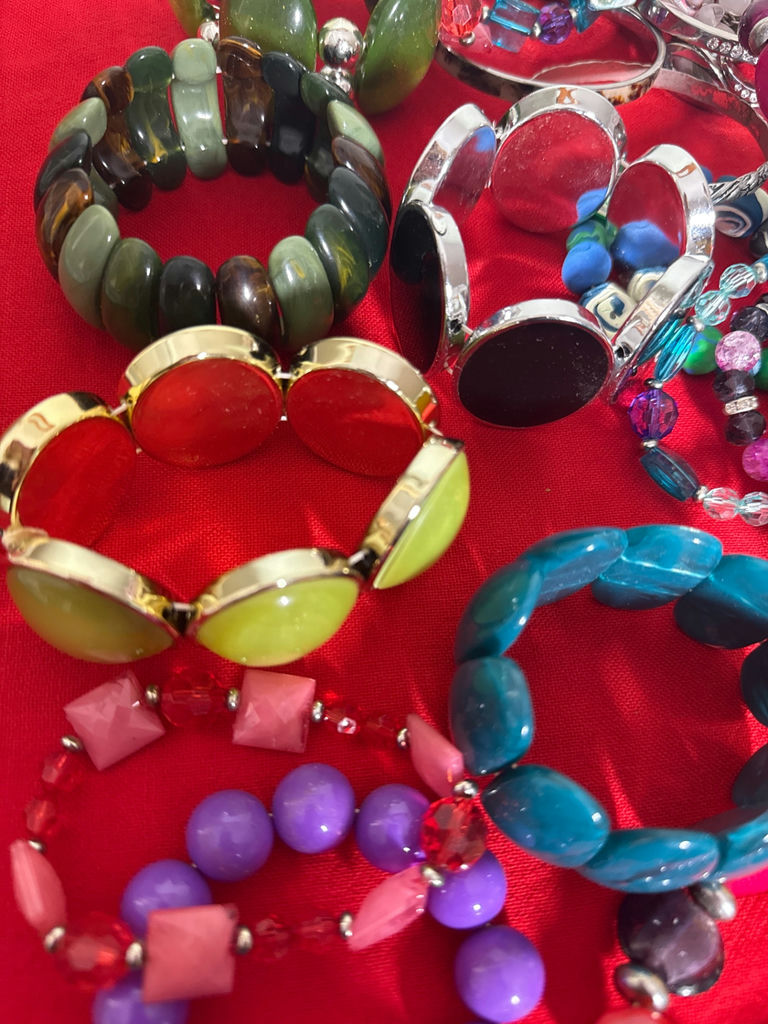 Assorted Colorful Fashion Bracelets - image 4 of 4