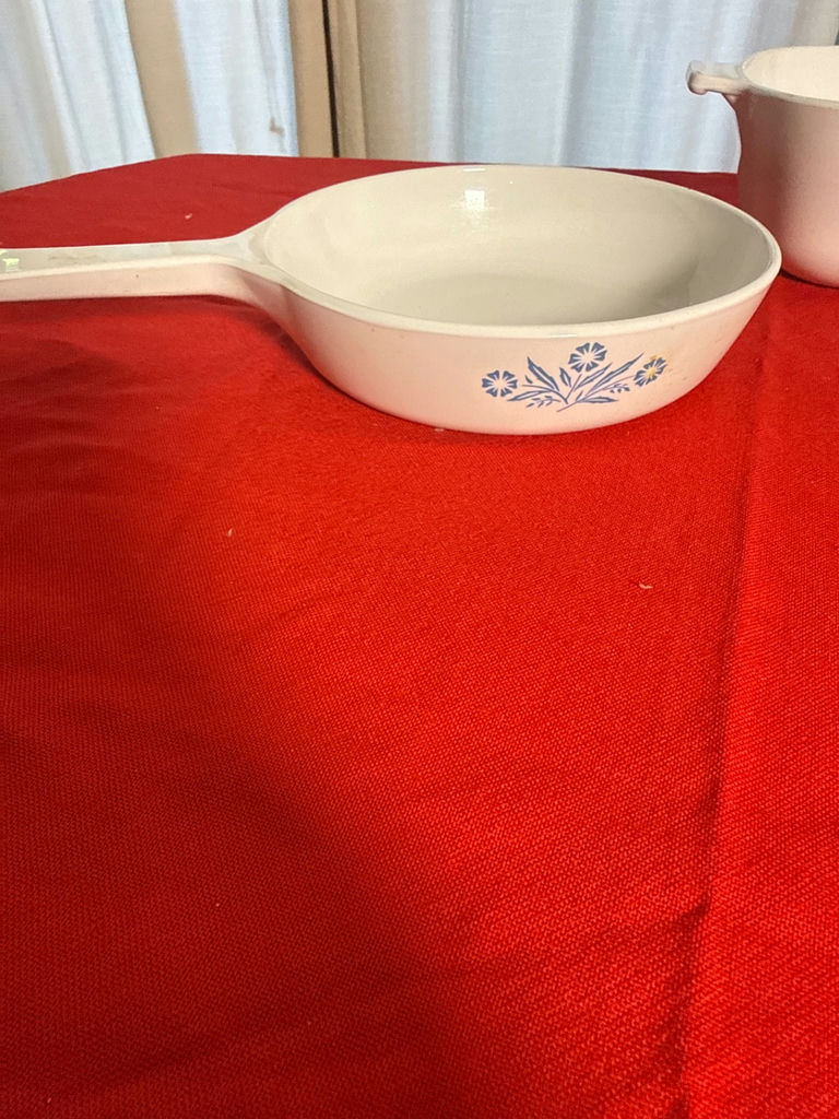 Corning Ware Blue Cornflower Baking Dish and Skillet - image 3 of 4