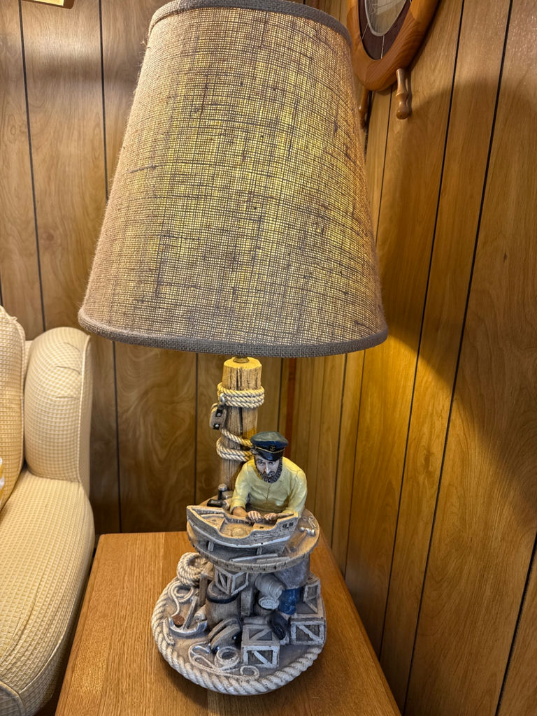 Nautical Fisherman Table Lamp - image 1 of 4