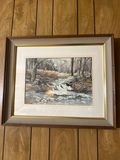 Framed Landscape Watercolor Painting - thumbnail 2 of 2