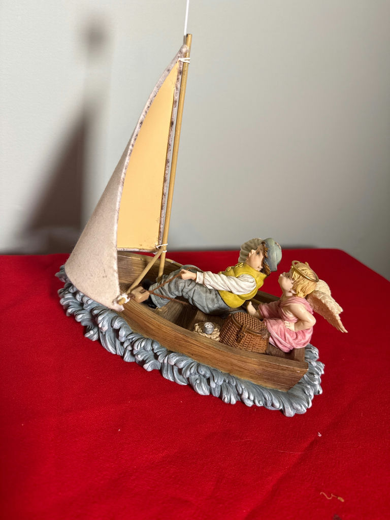 Prayers & Promises Winds of Change Sailboat Figurine - image 1 of 3