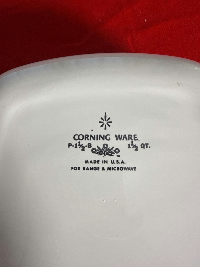 Corning Ware Blue Cornflower Baking Dish and Skillet - image 4 of 4