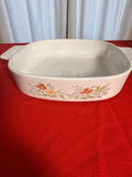 Two Floral Ceramic Baking Dishes - thumbnail 3 of 3