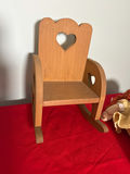 Cabbage Patch Doll and Wooden Rocking Chair - thumbnail 3 of 3