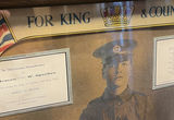WWI Memorial Framed Portrait and Plaques - thumbnail 3 of 10