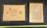 WWI British Red Cross and St. John of Jerusalem Certificates - thumbnail 1 of 8