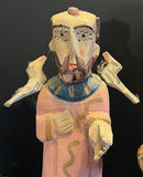 Set of wooden religious statues and shrine - thumbnail 9 of 11