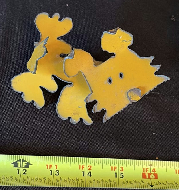 Set of small decorative metal sculptures - image 4 of 8