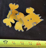 Set of small decorative metal sculptures - thumbnail 4 of 8